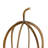Pumpkin-shaped tabletop candle holder-826232400