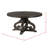 Anosha Rubberwood Round Solid Wood Top with Solid Wood Base Dining Table-869739779