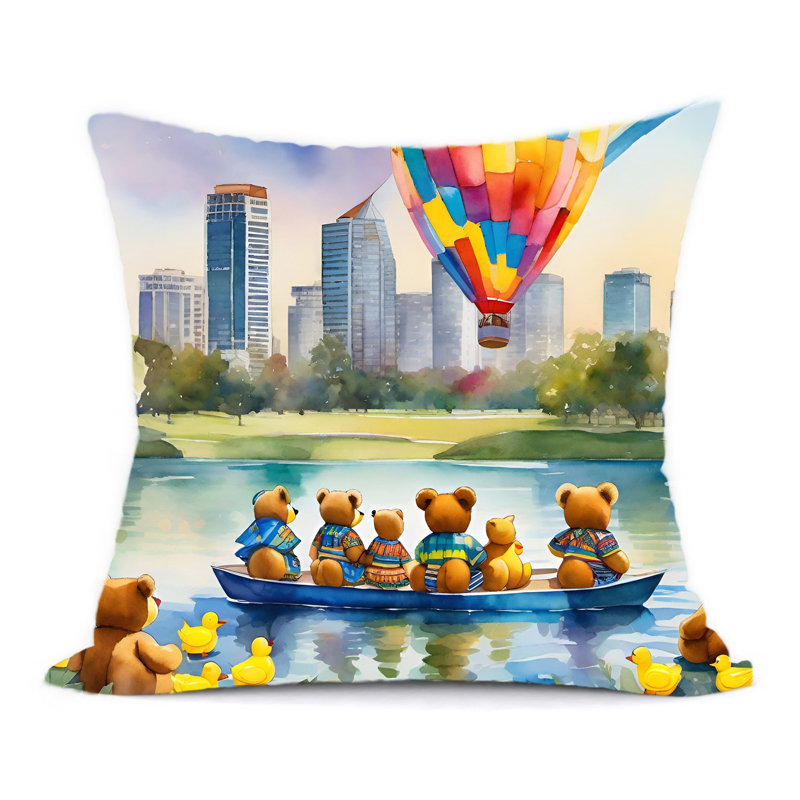 Bear Lake, 18"H x 18"W