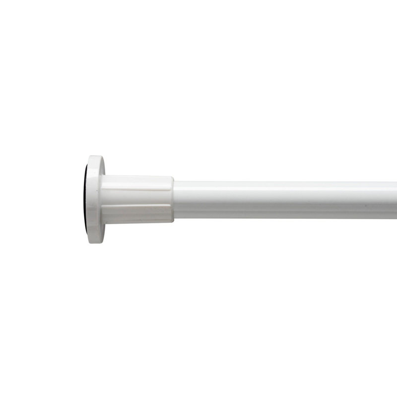 Tringle droite de rideau de douche 102,36 po à fixation murale