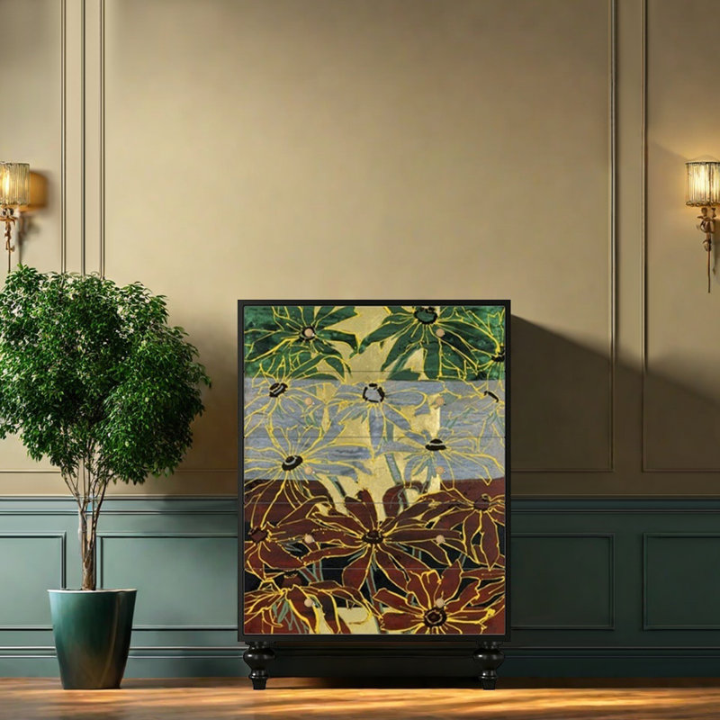 Petite armoire de luxe rétro