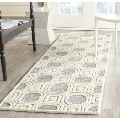 Trakia Hand Tufted Performance Geometric Rug
