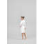 Tracy Cotton Terry Cloth Gender Neutral  Above Knee Bathrobe with Hood-73524664
