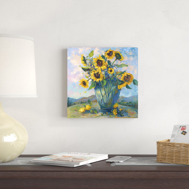 Floral kaléidoscope III, H 12 po x l 12 po x P 1,25 po