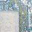 Emelly Oriental Green/Blue Area Rug-1404108677