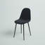 Chaise d'appoint rembourrée en tissu Gutshall-522292005
