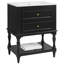 Meuble-lavabo 24 po Retro Design - Lavabo en céramique avec tablette ouverte et 2 tiroirs, style rétro Palace-404909892