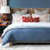 Mackay Eclectic Cotton Baffle Box Stitch Solid Colour Comforter