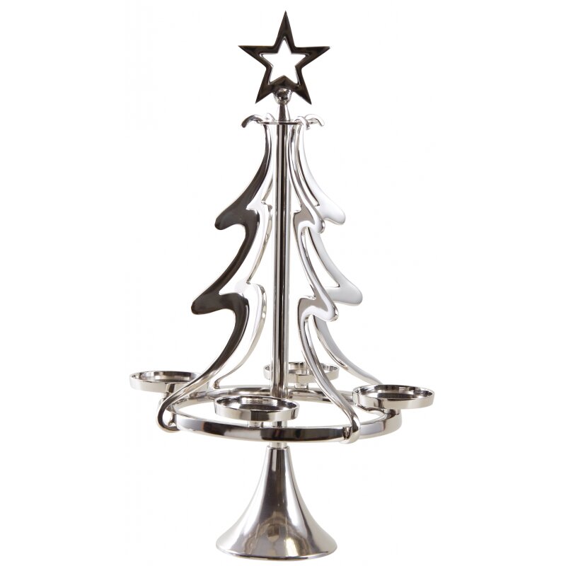 Figur Metallleuchter Christmas Tree