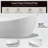 MonBlari 67" X 28" Acrylic Freestanding Soaking Bathtub with Overflow and Pop-up Drain For Bathroom-120392943
