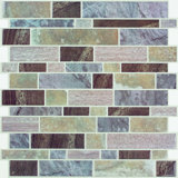 10.5" x 10.5" PVC Peel & Stick Mosaic Tile