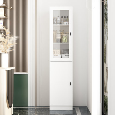 Canyla 71" Kitchen Pantry by Wade Logan