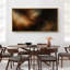 Grande impression sur toile encadrée, reproduction abstraite neutre pour décoration intérieure moderne-118737041-118737039