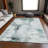 Premium Machine Washable Prisco Teal Rug-397398660