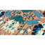 Hand-Knotted High-Quality Rust and Green Area Rug