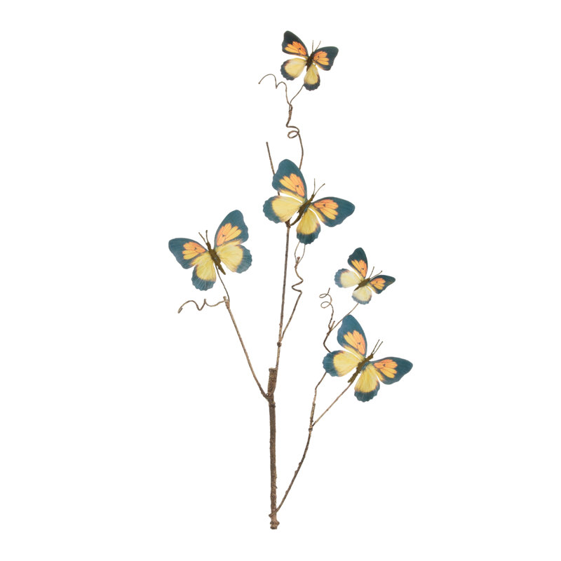 Brindille papillon, Jaune