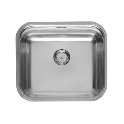 44.5cm x 39.3cm Single Bowl Kitchen Sink