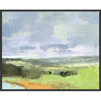Peinture sur toile flottante, Ogunoust, regardant vers les dunes