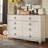 Barzan 6 Drawer Double Dresser