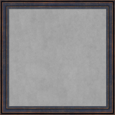 Dark Bronze Scoop Framed Magnetic Board