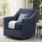 Upholstered Swivel Accent Chair, 360° Swivel Lounge Chair with Removable Cushions, Textured Fabric, Modern Armchair for Living Room, Bedroom & Reading Nook-263969503
