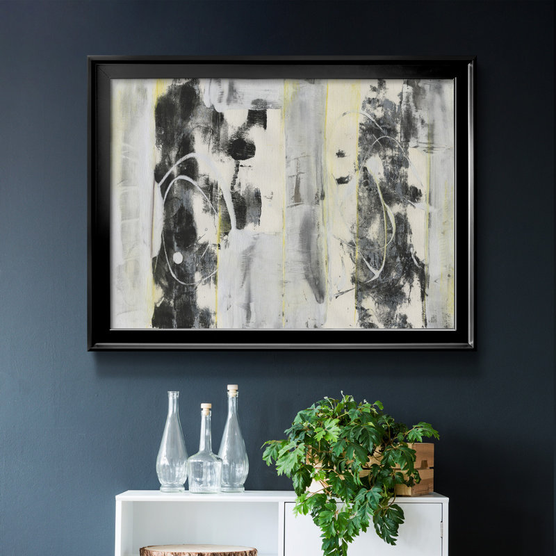 Art mural, H 22,5 po x l 30,5 po x P 1 po, Cadre noir, Pas de tapis
