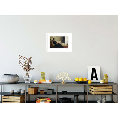 «Meditation or Monet on the Sofa» par Claude Monet, impression giclée sur cadre