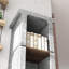 75.39'' H x 19.69'' W Cement Standard Bookcase