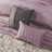 Embroidered 7 Piece Comforter Set Purple