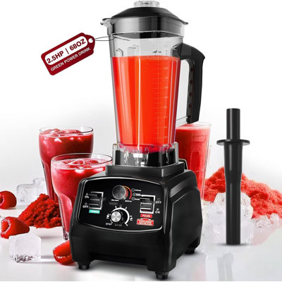 WantJoin Professional Blender 68oz 1800W High Power with Timer