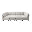 Canapé modulaire rembourré Cloud Flannel 8 pièces -87328675