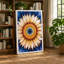 Mandala Bloom Geometric - Wrapped Canvas-497628593-497628596