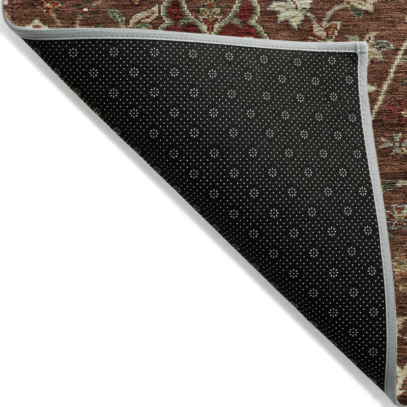Chayil Area Rug with Non-Slip Backing, Rectangle 8' x 10'