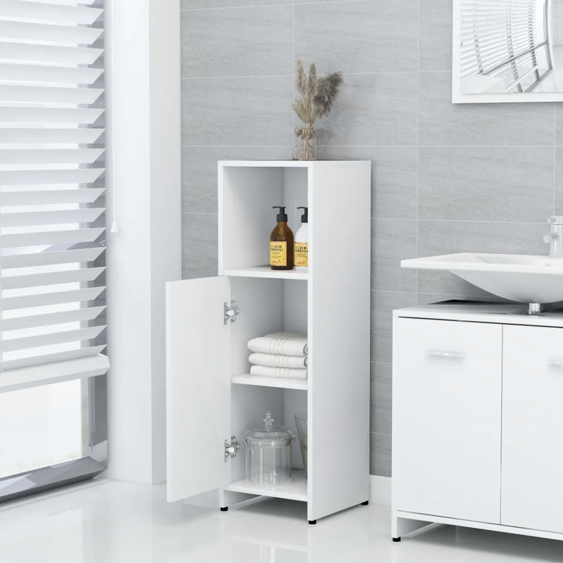 Askolds Bathroom Storage Furniture Set, White