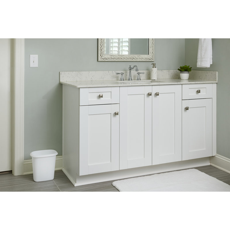 Plastic Open Waste Basket - 1.5 Gallons