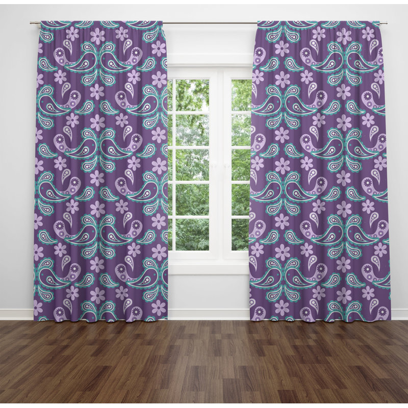 Paire de rideaux obscurcissant en polyester Dokes, L 40 po x L 82 po