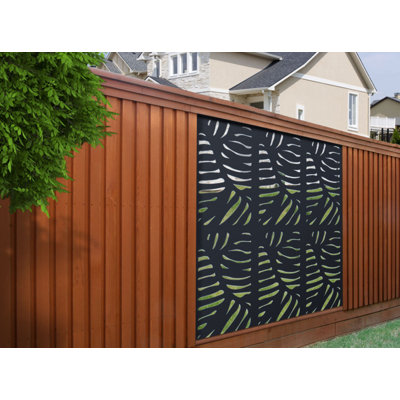 Cabo 24'' H x 48'' W Composite Fence Panels Included