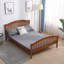 Zanesville UK Double - DE 135 X 190 Cm Solid Wood Bed