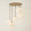 Troy Lighting Bramble Chandelier in Patina Brass-1095076898-1095076899