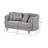Camyiah Upholstered 67'' Loveseat