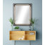 Miroir pleine grandeur rustique patiné-489957714-489957712