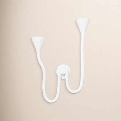 2 Light Steel Dimmable Wallchiere