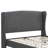 Finch Elmhurst Upholstered Wing Bed Frame-2032328142