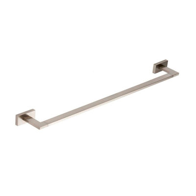 Devon Towel Bar - Wall Mount - 10" Stainless Steel/Matt Black