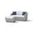 Fionnula 55'' Wide Outdoor Wicker Loveseat With Sunbrella Cushion Covers-2082314273