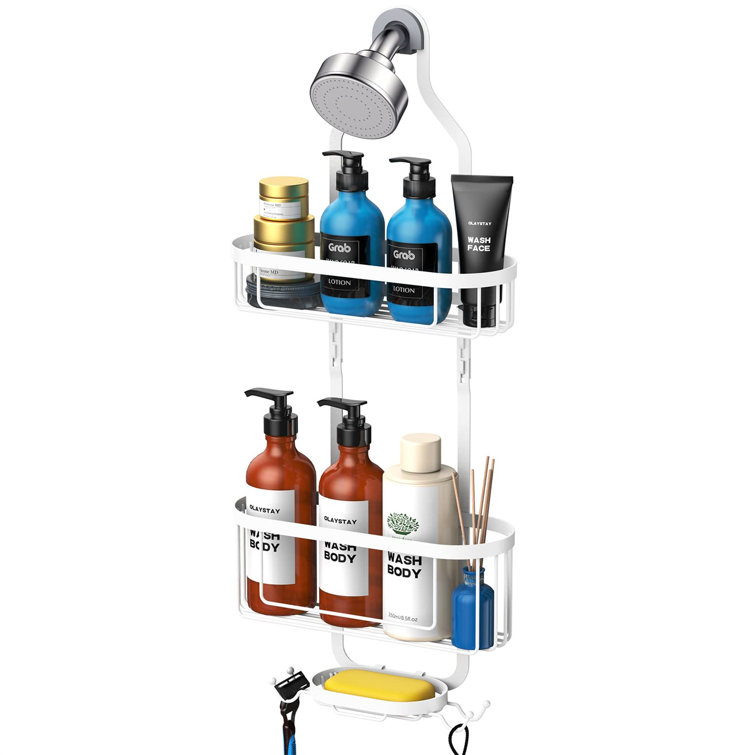 Rebrilliant Mahleek Suction Stainless Steel Shower Caddy