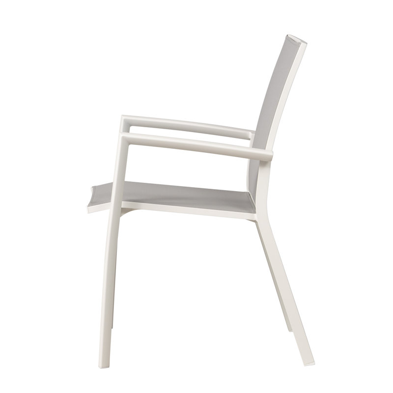 High Back Dining Chair-Set Of 4, Light Gray, Light Gray
