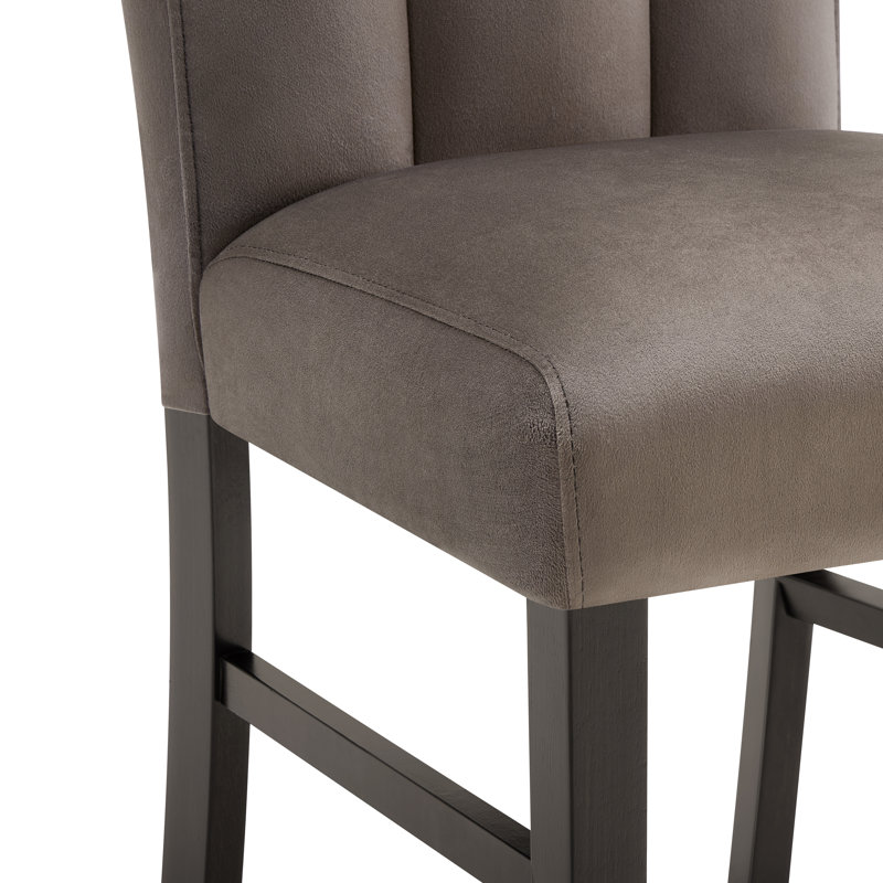 Ensemble de 2 chaises de salle à manger rembourrées en velours Roundhill Furniture Strata