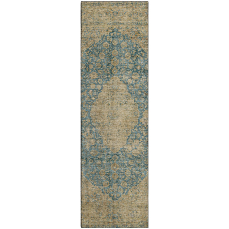 Premium Machine Washable Honig AMF1657 Global Rug