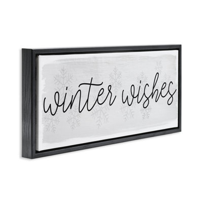 Winter Wishes Sentiment